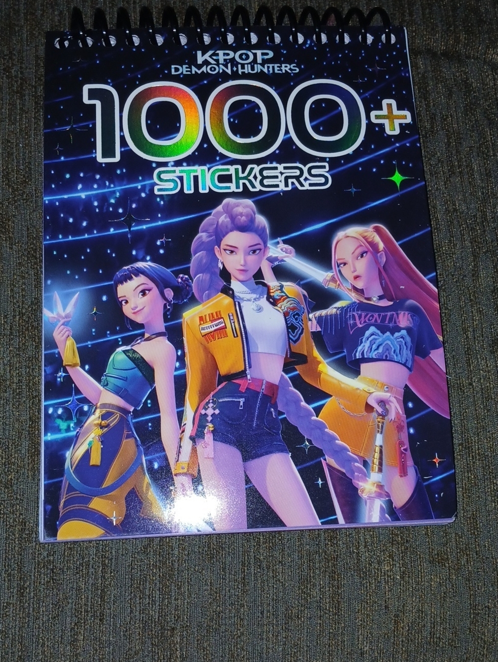 KPOP Demon Hunters Sticker Book